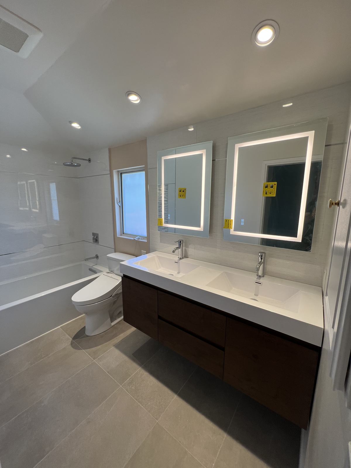 Bathroom remodeling project 8