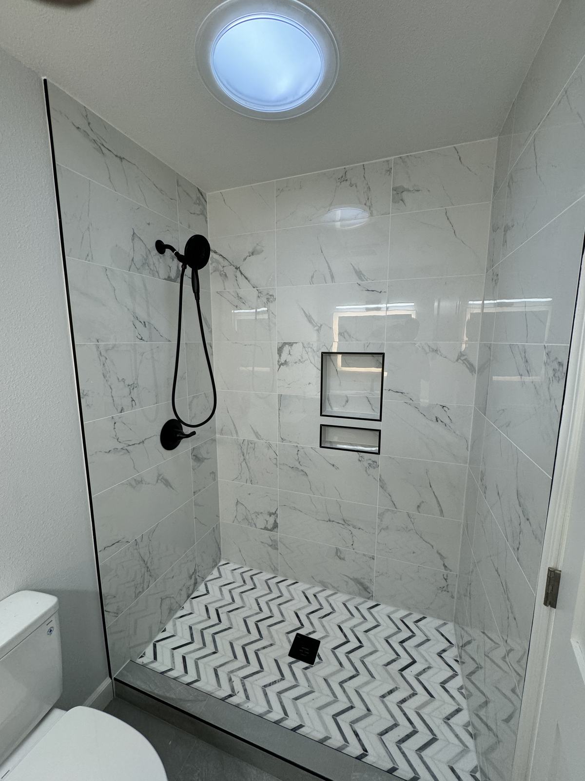 Bathroom remodeling project 12