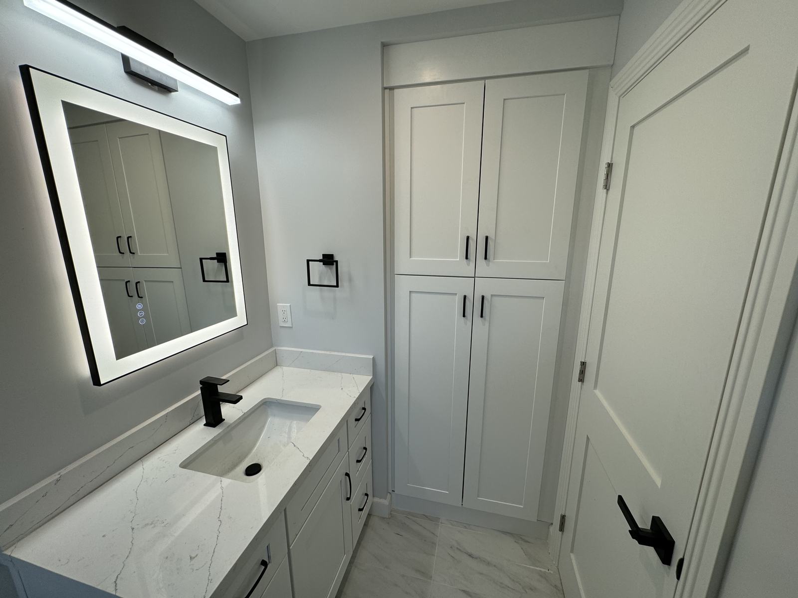 Bathroom remodeling project 15