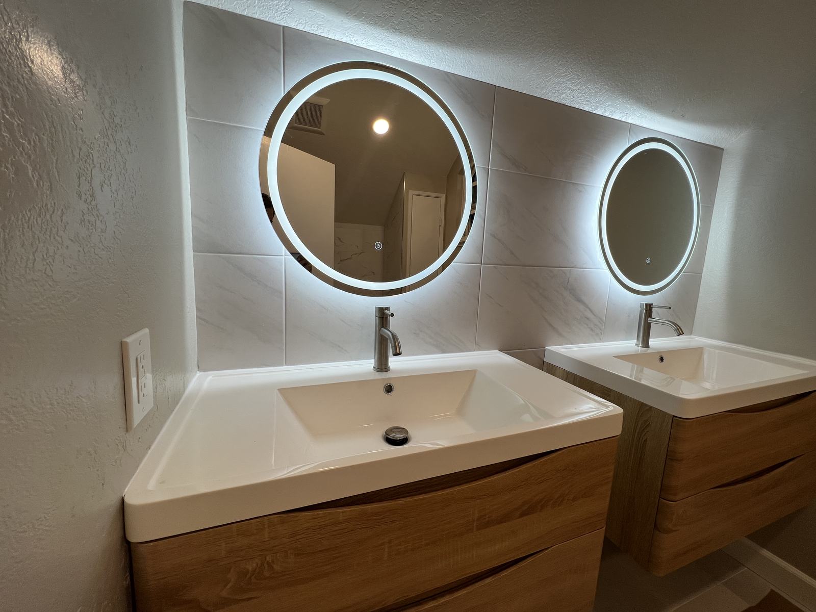 Bathroom remodeling project 45