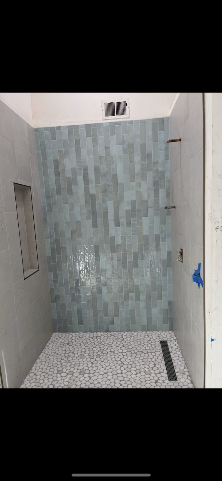 Bathroom remodeling project 64